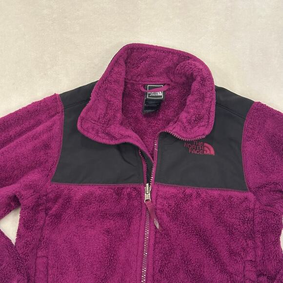 The North Face Purple Jacket sz M Soft Shell Jacket North Face Girls Jacket - Picture 2 of 9